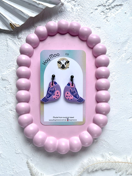 'Purple Bird' Dangle