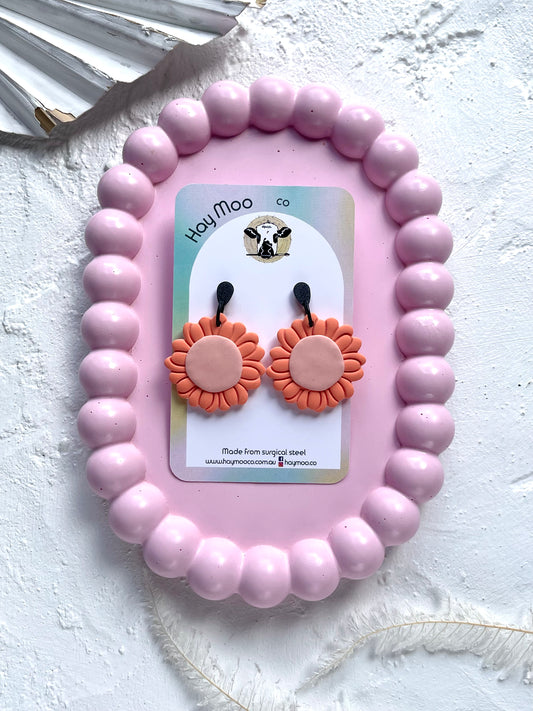 'Peach Flower' Dangle