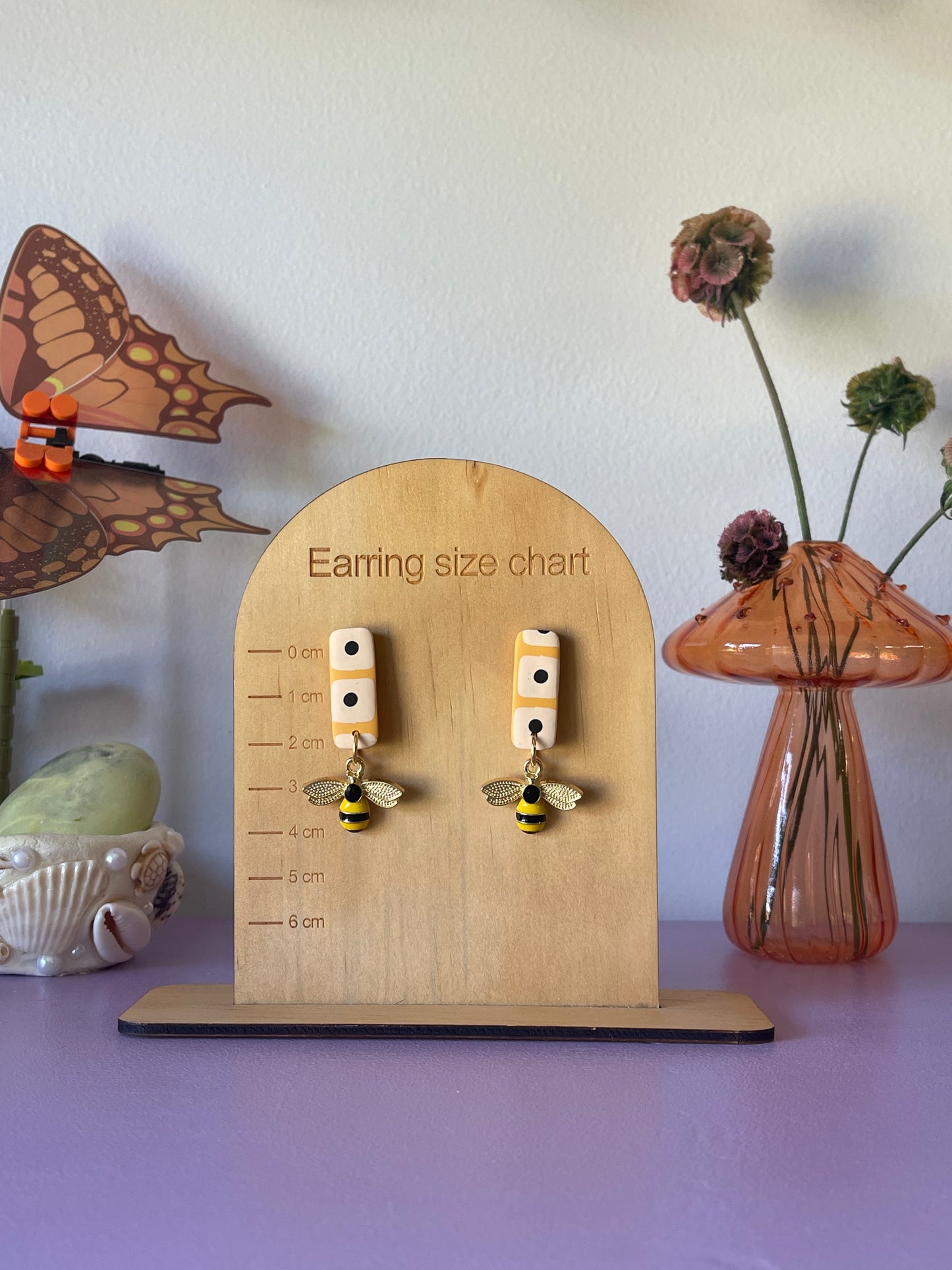 'Honey Pop' Bee Charm Dangle