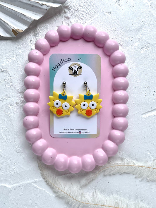 'Maggie Simpson' Dangle