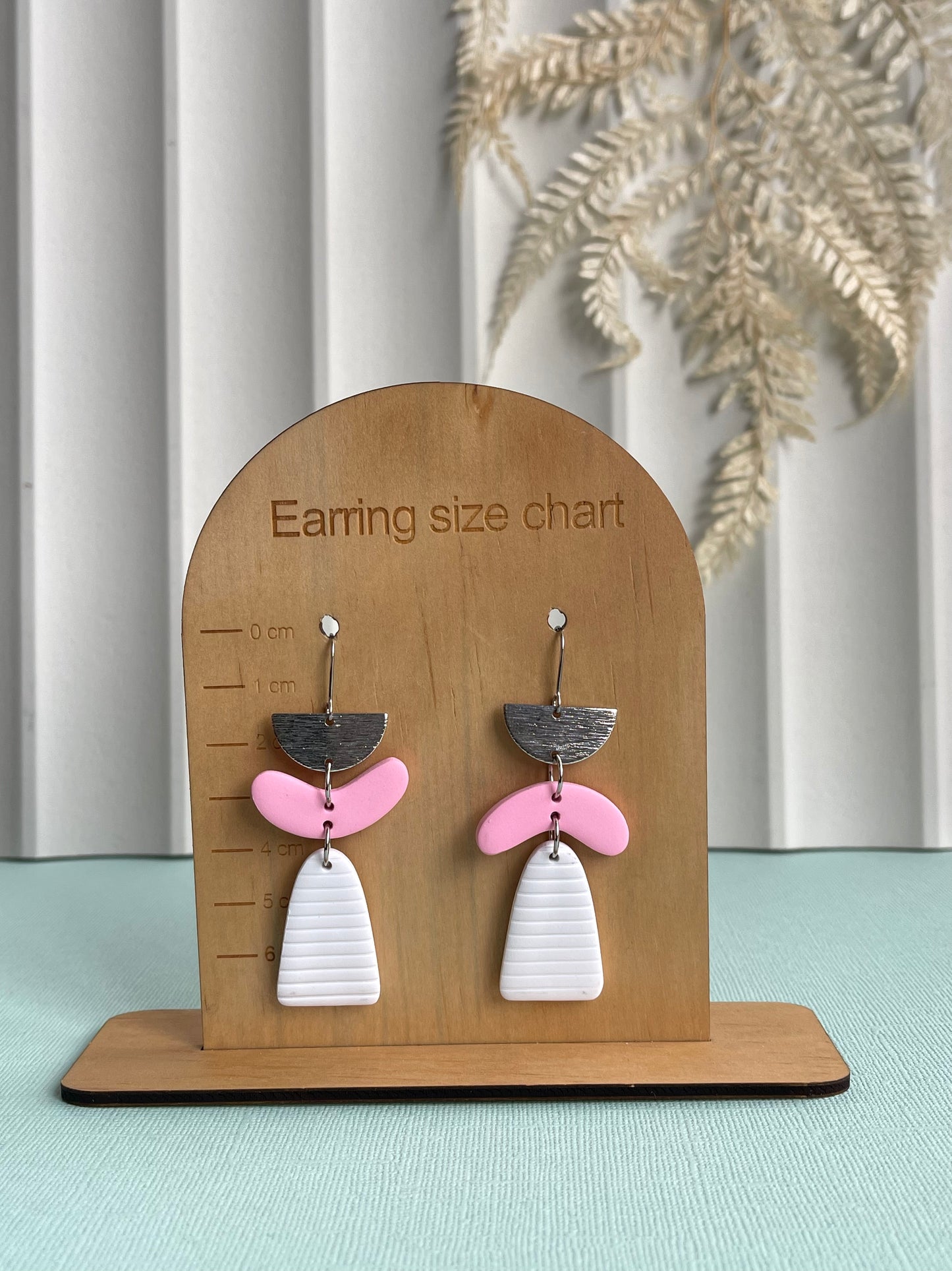 'Pastels' Long Arch Dangle