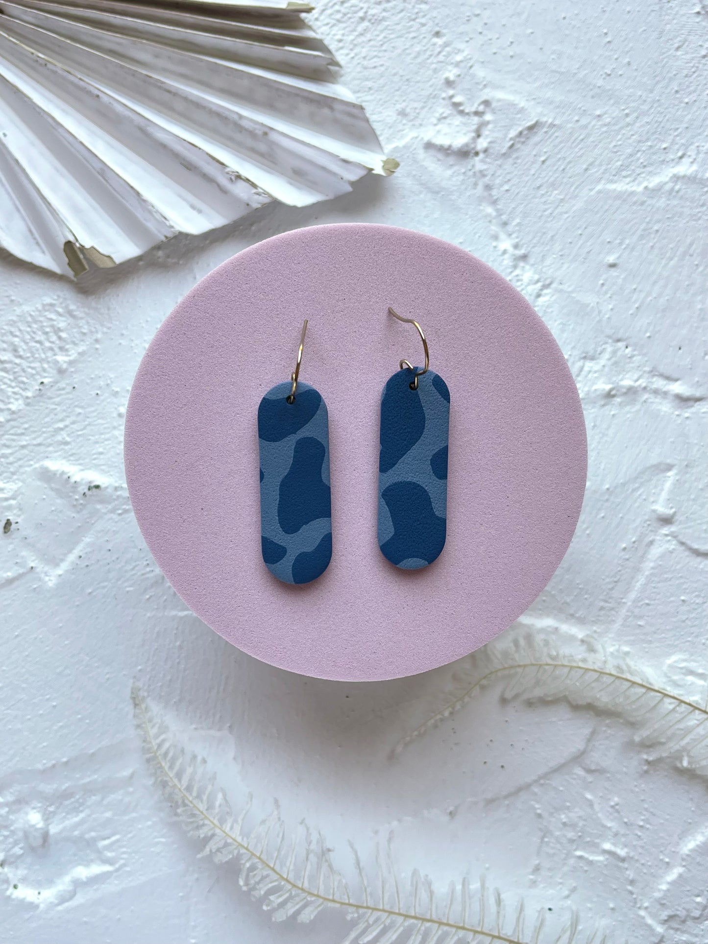 'Blue Tide' Pill Dangle