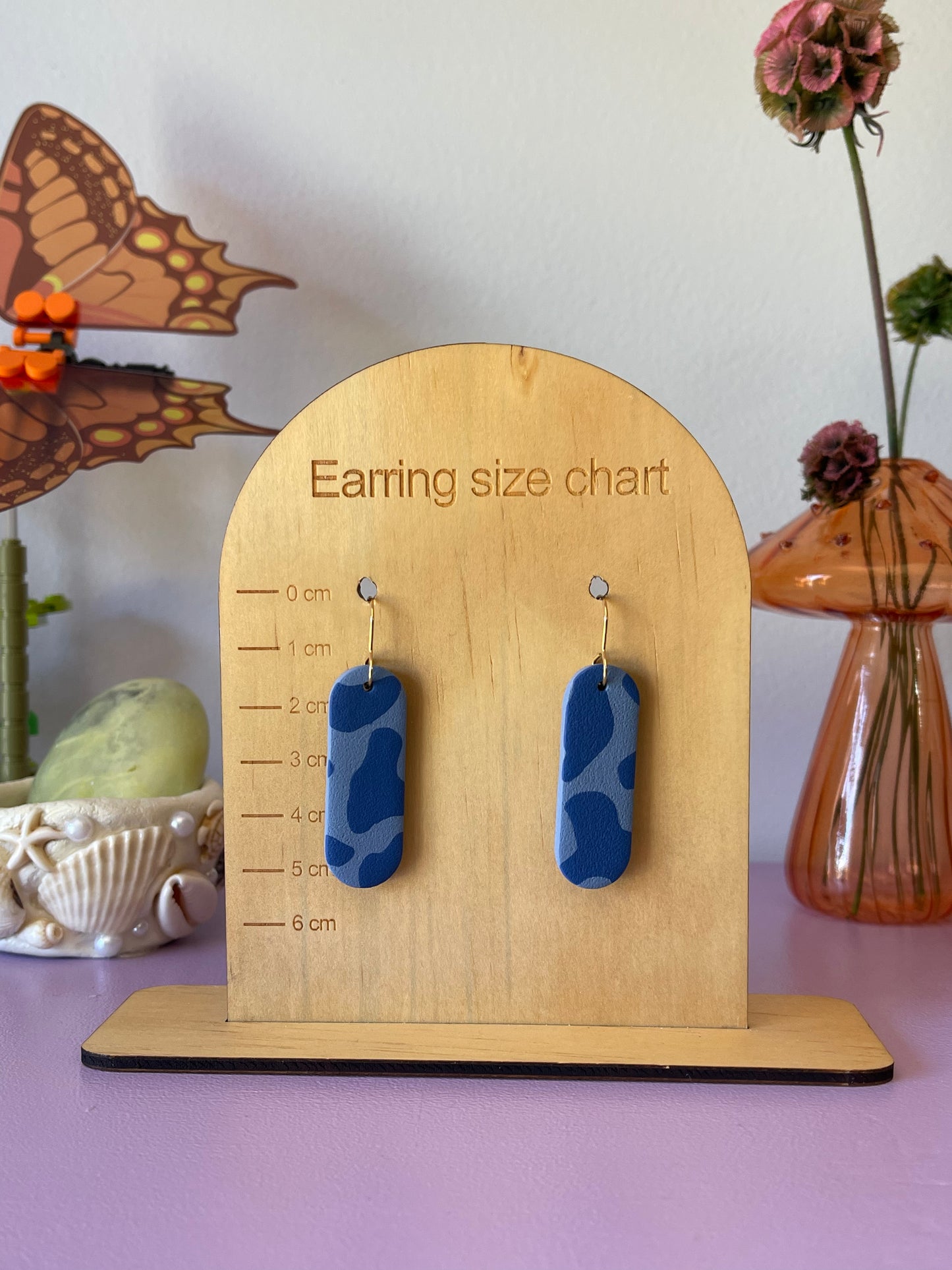 'Blue Tide' Pill Dangle