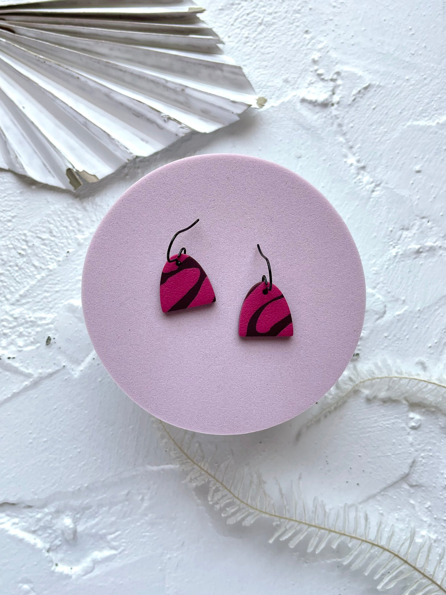 'Berry Blossom' Small Arch Dangle