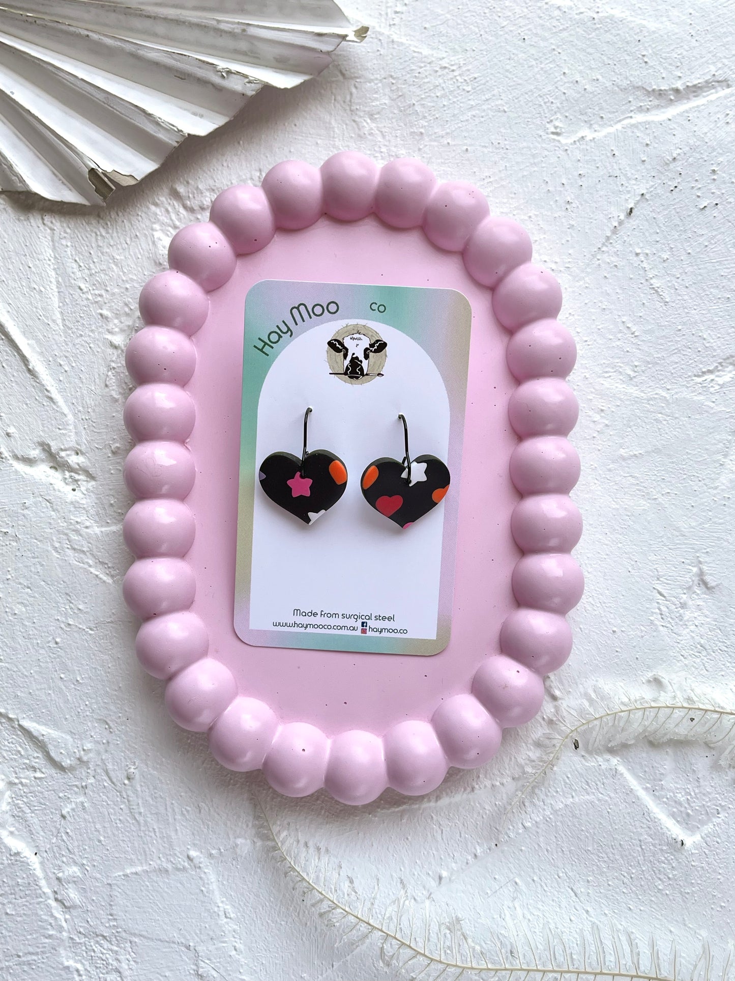 'Starlit Love' Heart Dangle
