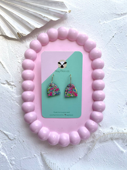 'Funfetti' Small Arch Dangle