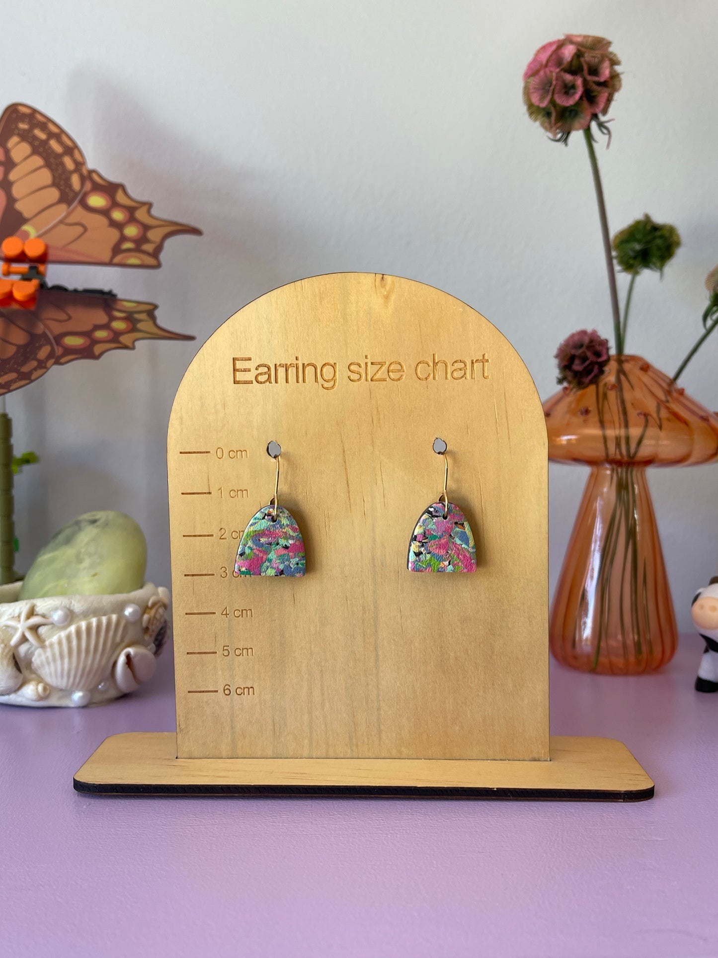 'Funfetti' Small Arch Dangle