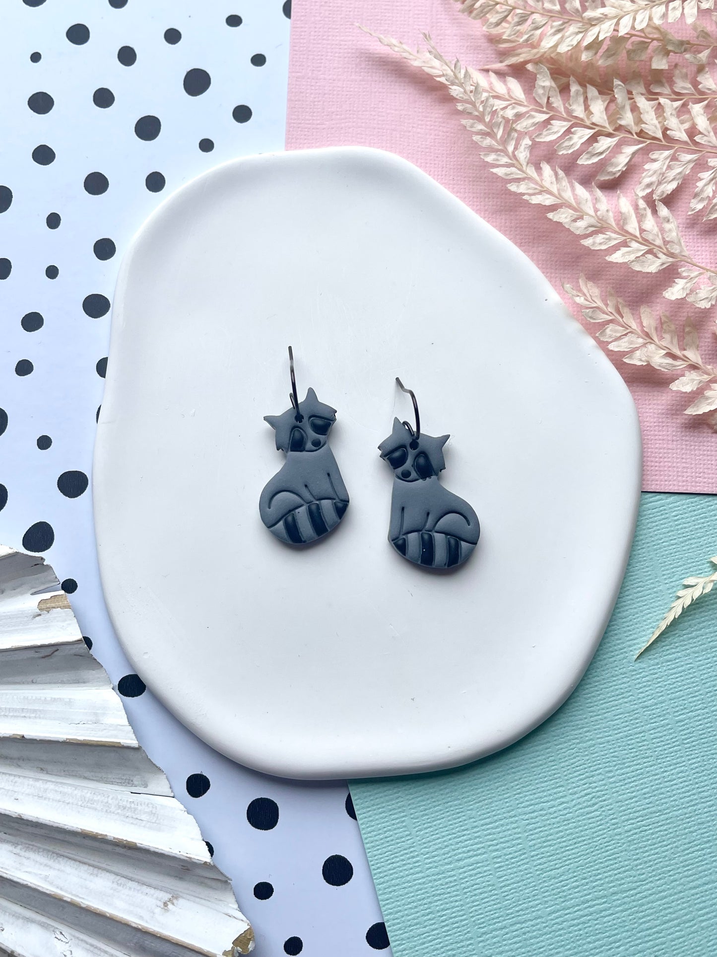 'Raccoon' Dangles