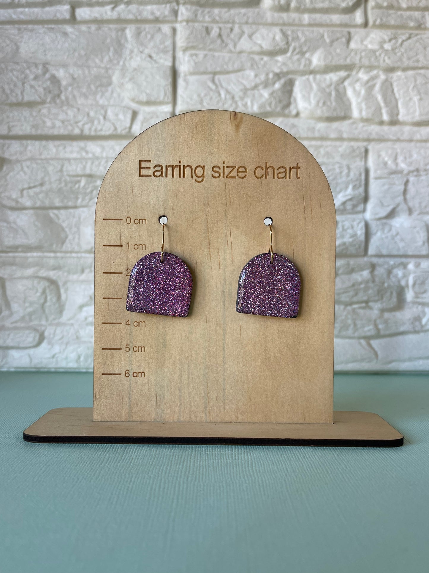 'Glitter' Arch Dangles