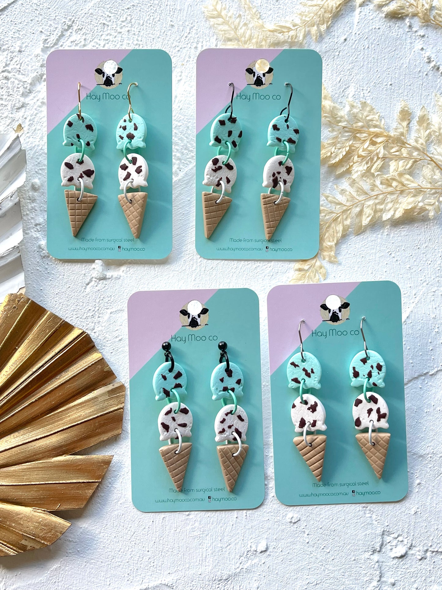 'Double Scoop Ice Cream' Dangles