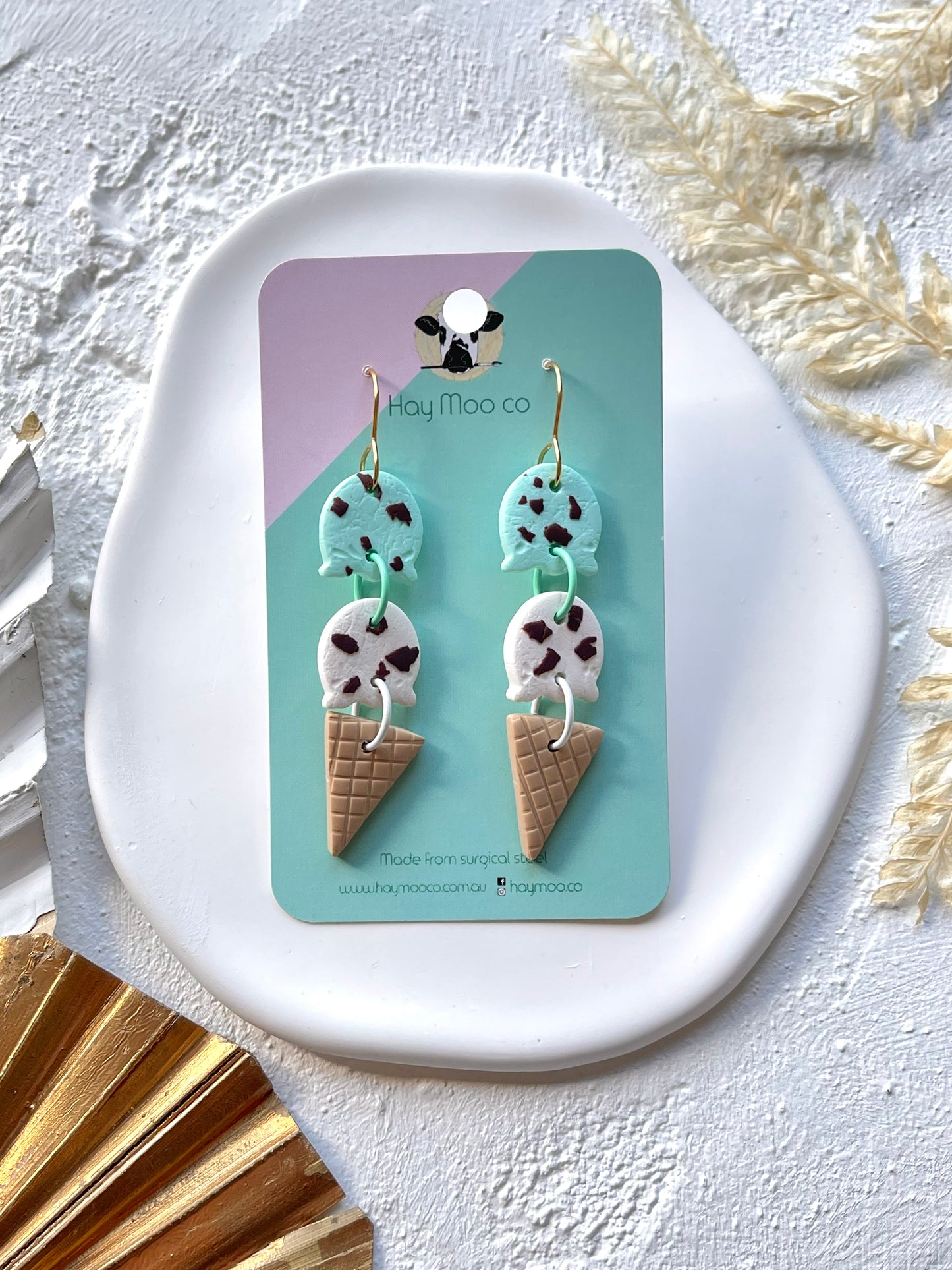 'Double Scoop Ice Cream' Dangles