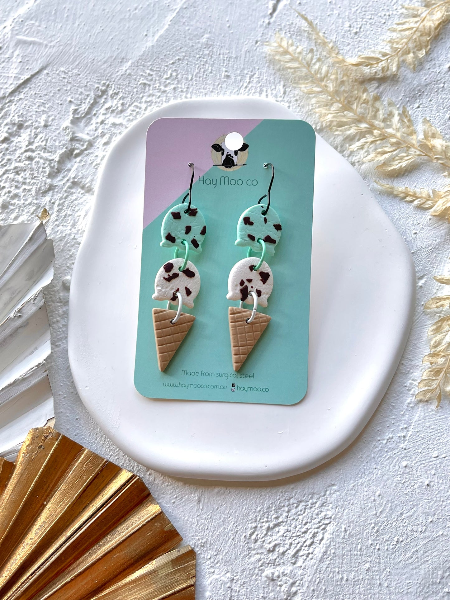 'Double Scoop Ice Cream' Dangles