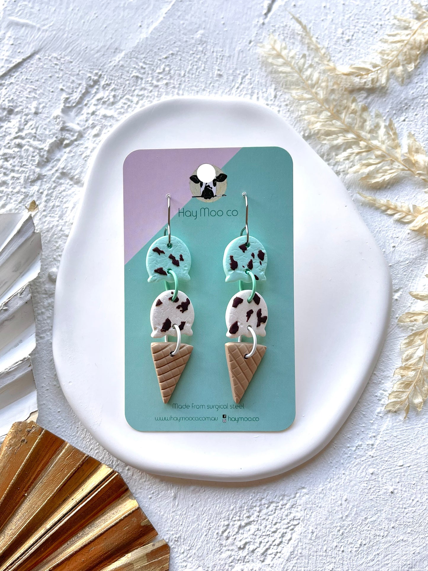 'Double Scoop Ice Cream' Dangles
