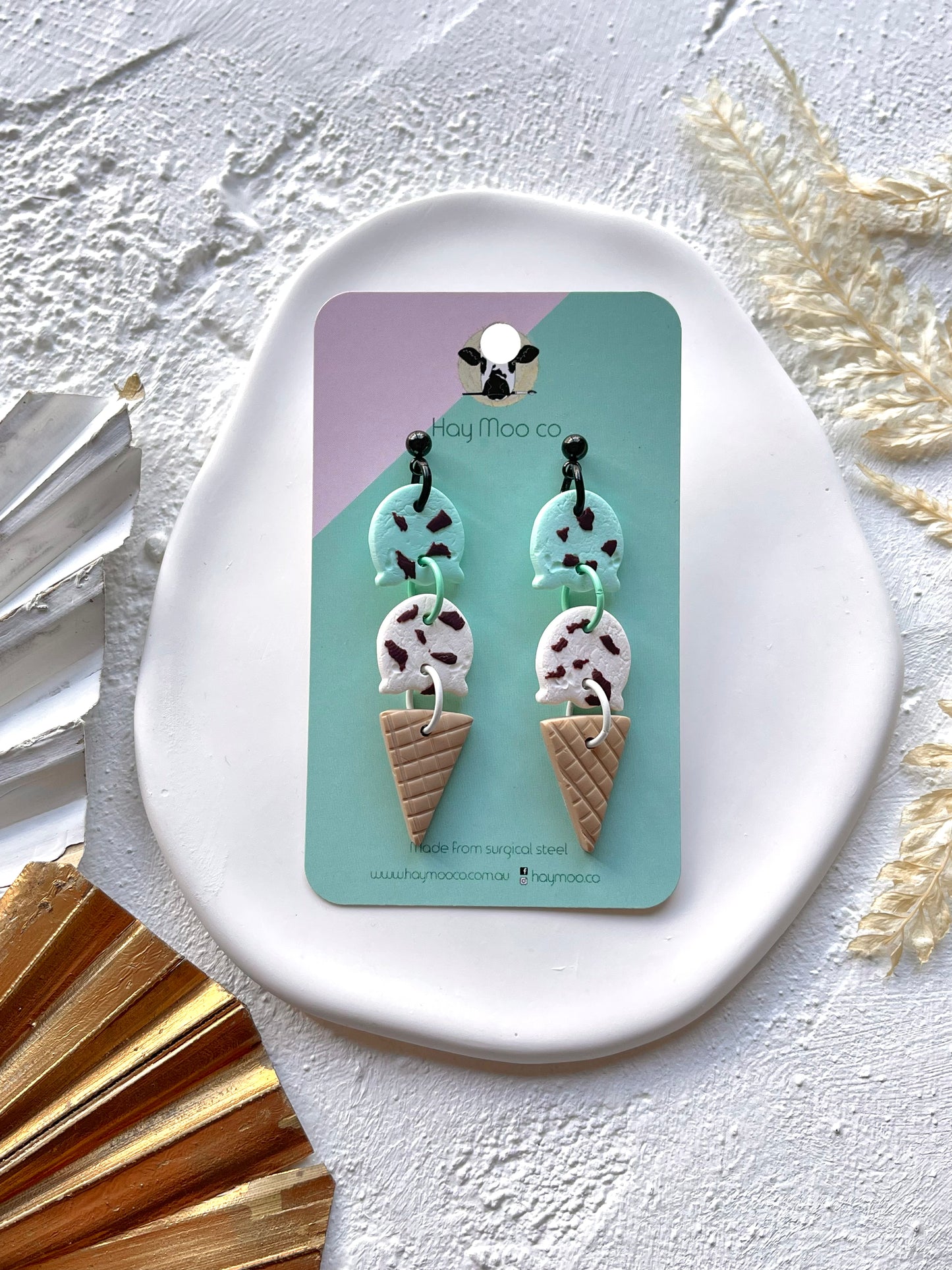 'Double Scoop Ice Cream' Dangles