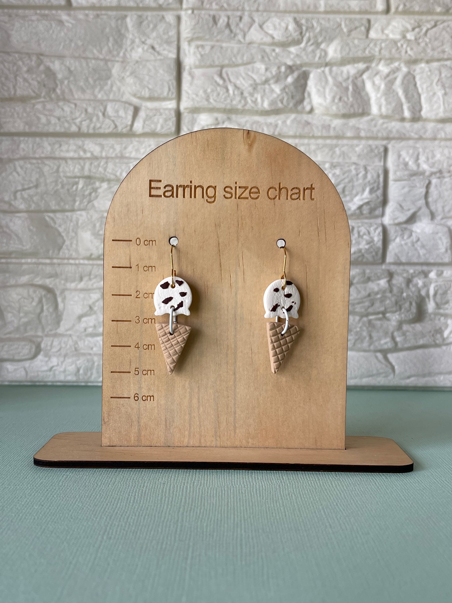 'Vanilla Choc Chip Ice Cream' Dangles