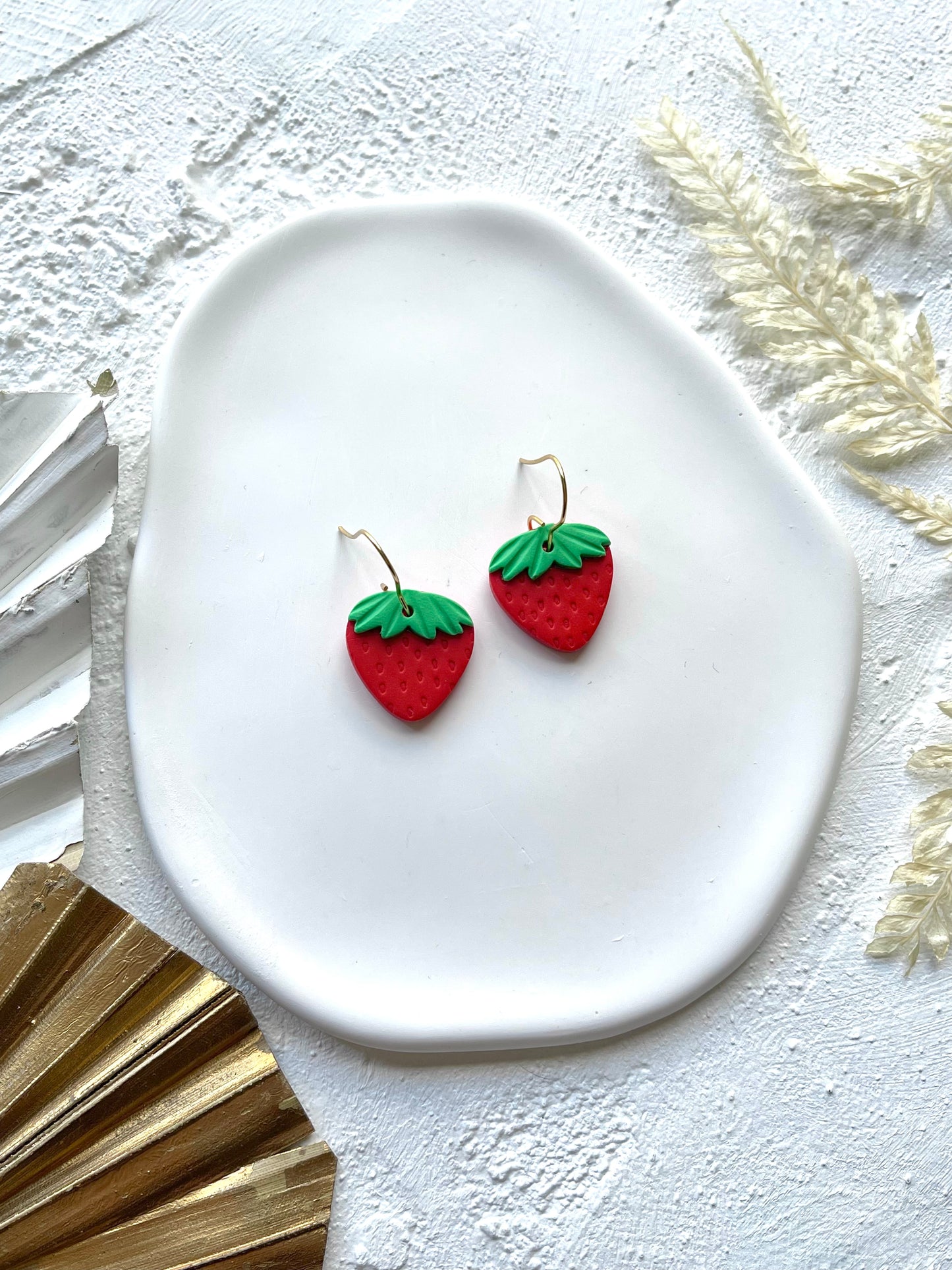 'Strawberries' Small Dangle
