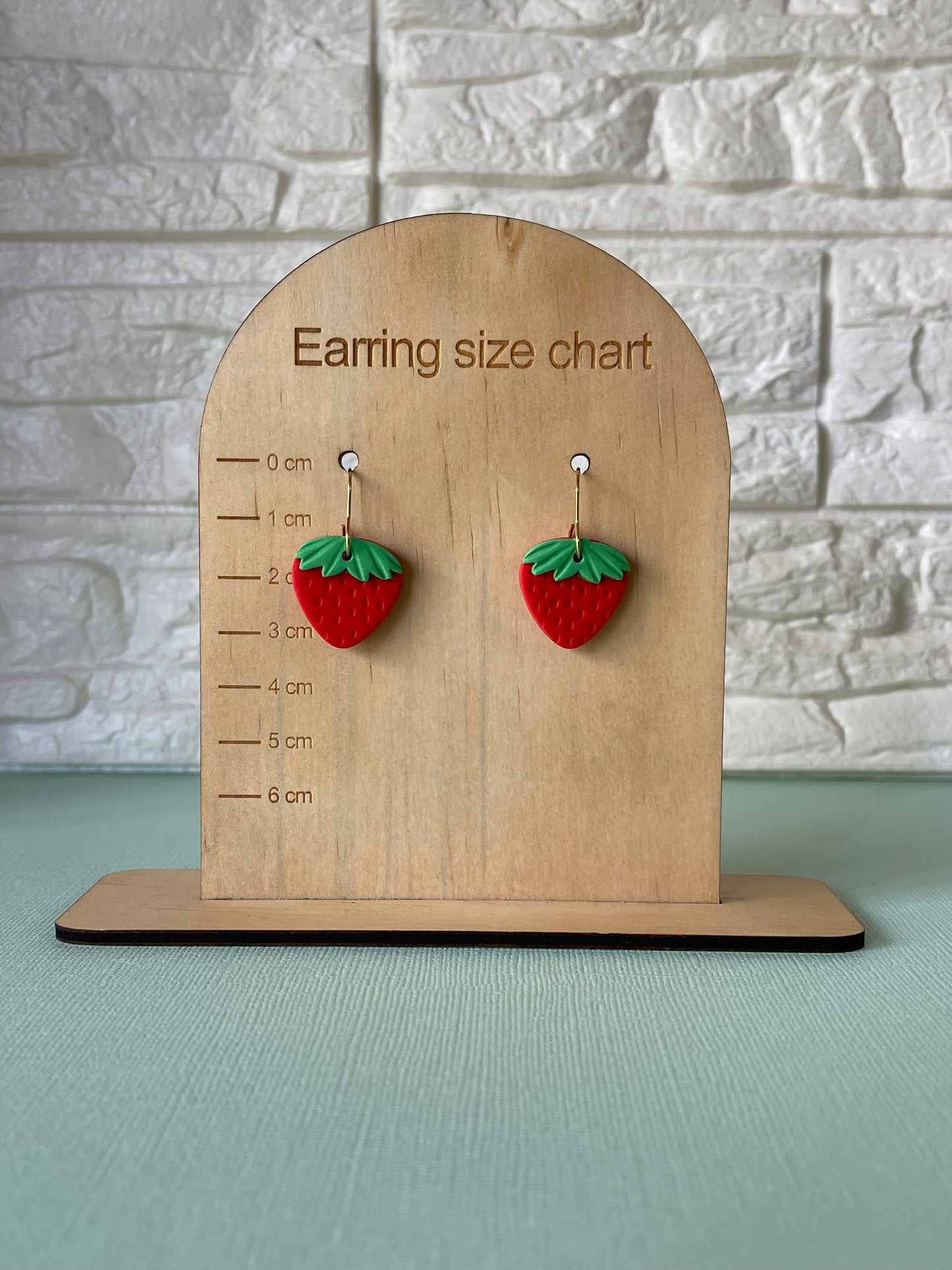 'Strawberries' Small Dangle