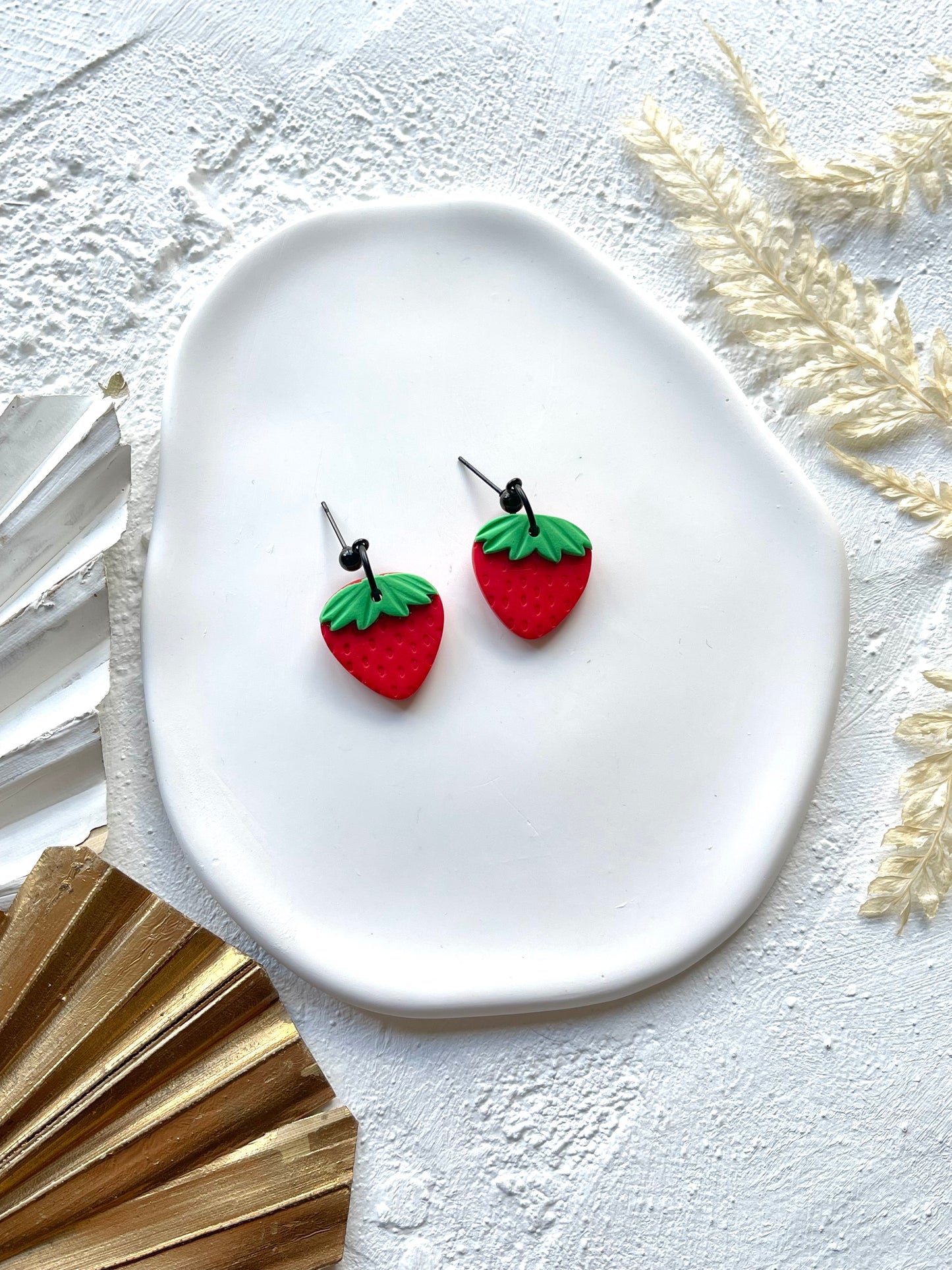 'Strawberries' Small Dangle