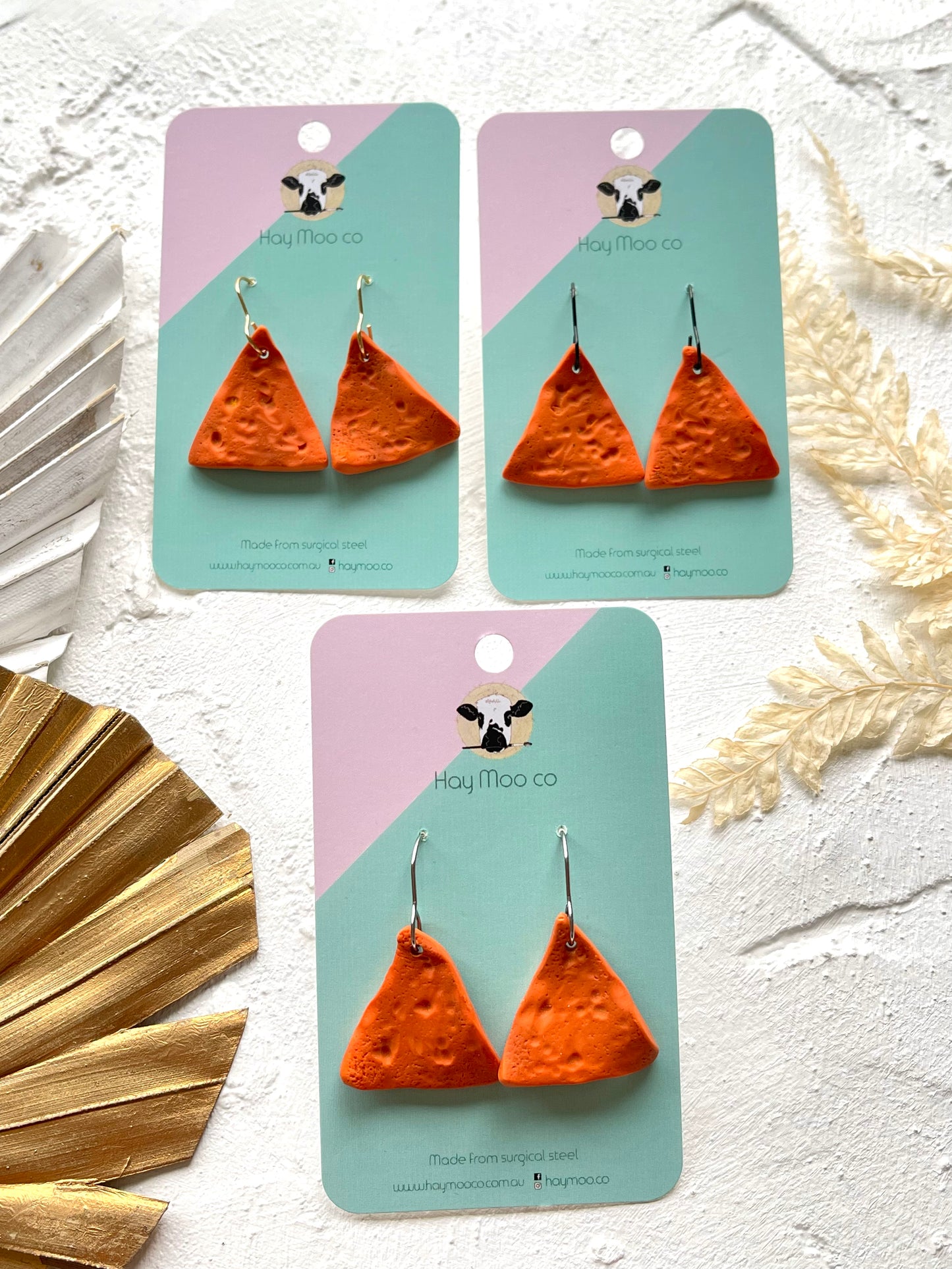 'Tortilla Chip' Small Dangle