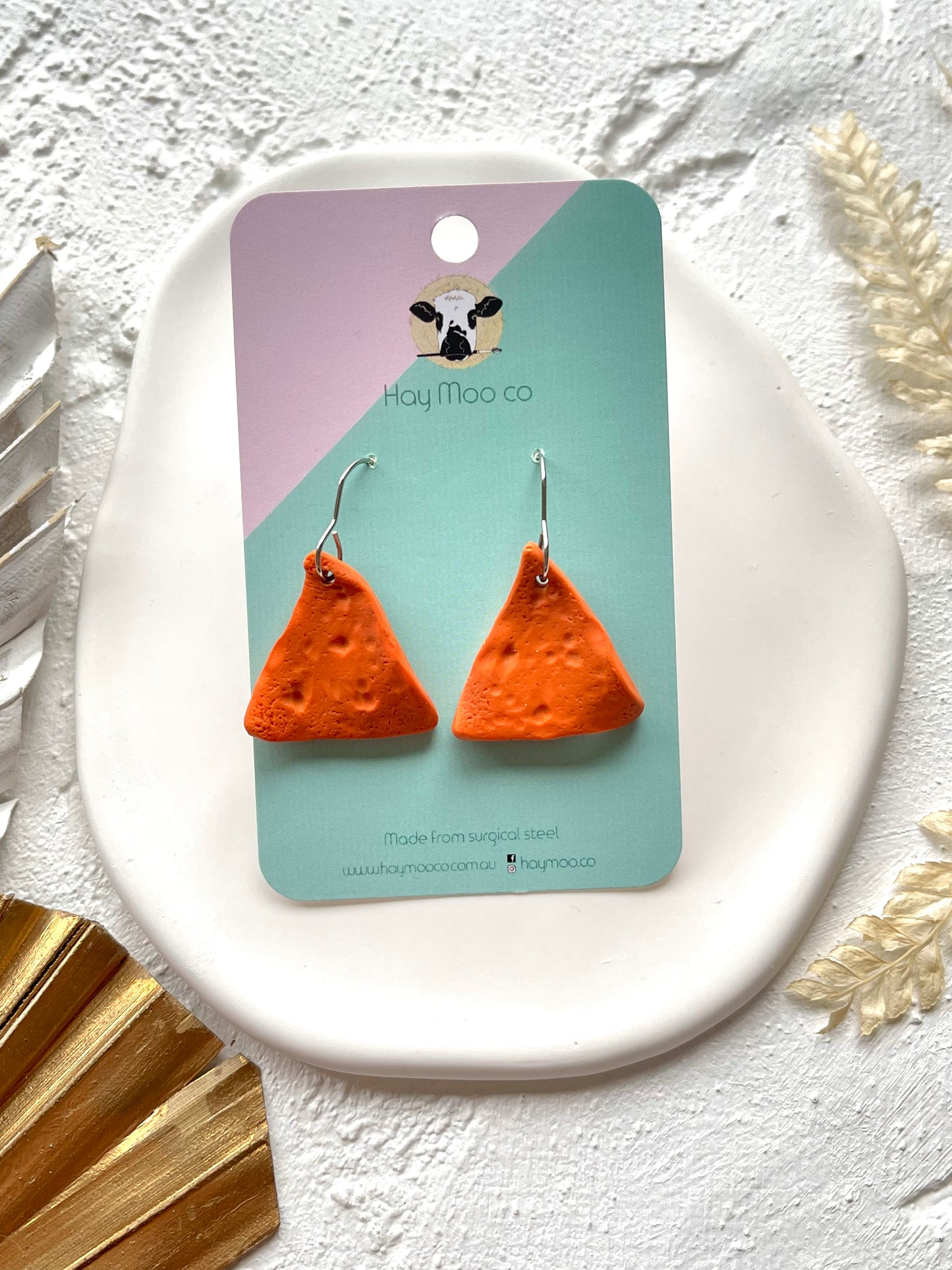 'Tortilla Chip' Small Dangle