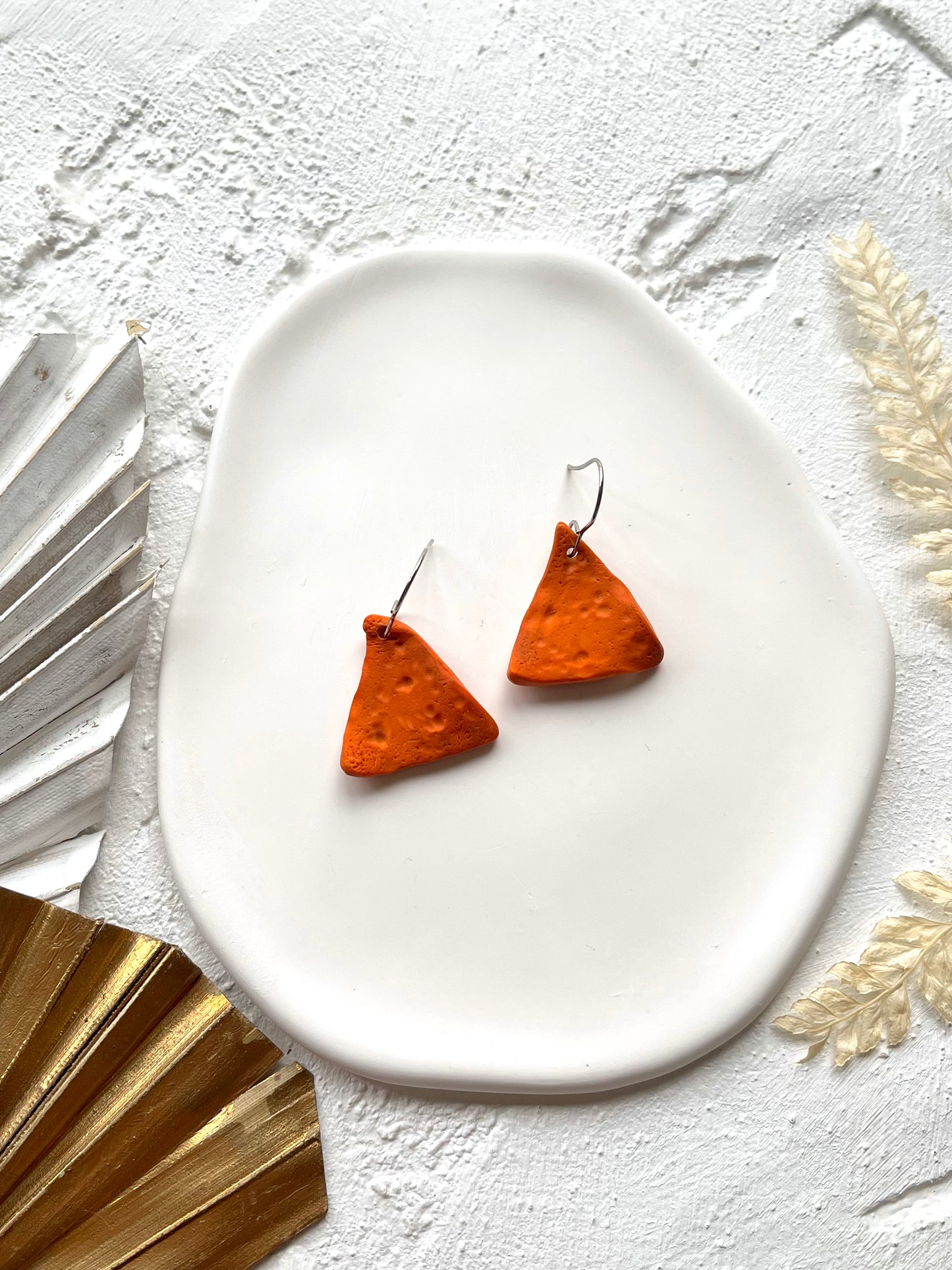 'Tortilla Chip' Small Dangle