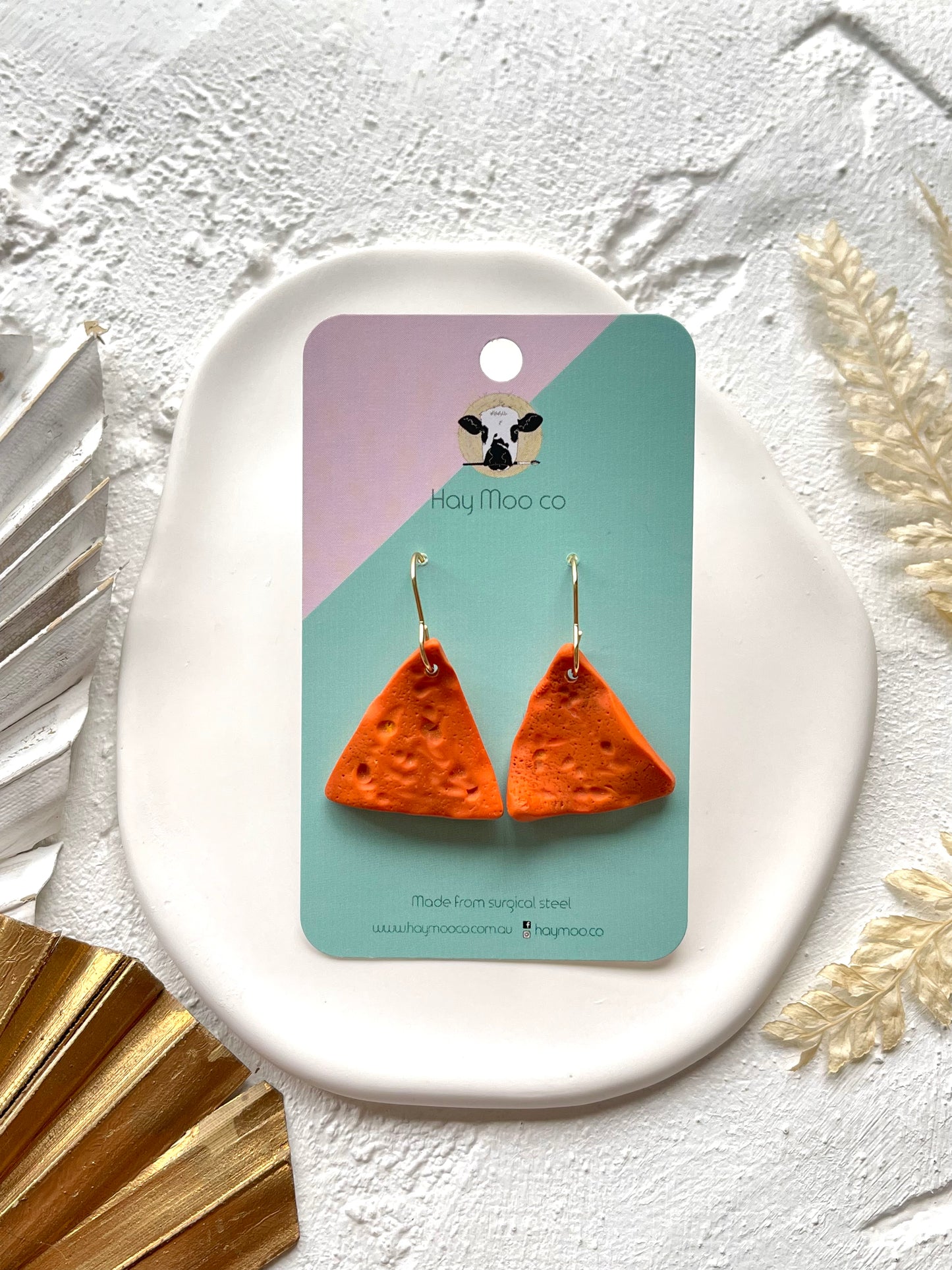 'Tortilla Chip' Small Dangle