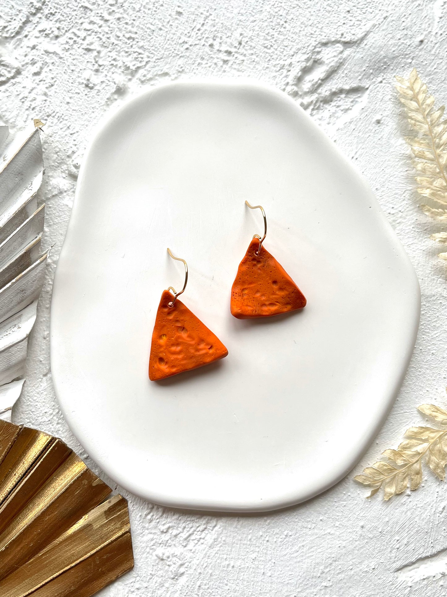 'Tortilla Chip' Small Dangle