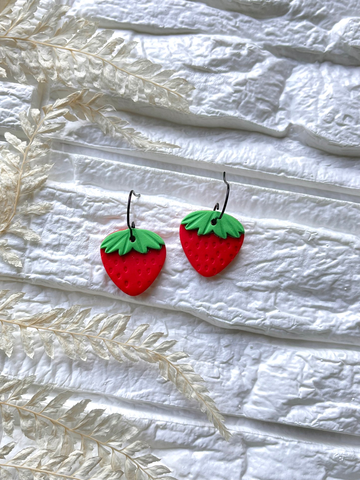 'Strawberries' Small Dangle