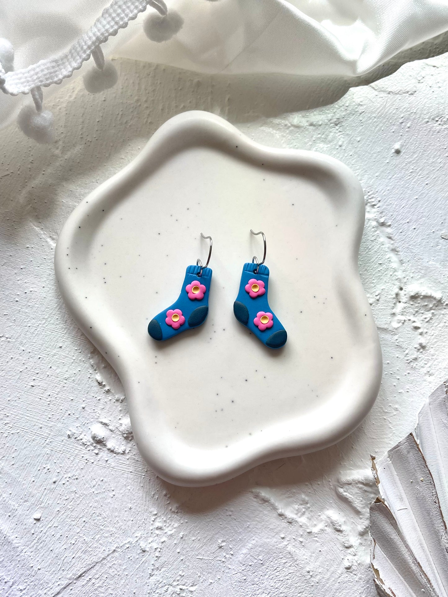 'Flower Socks' Dangle