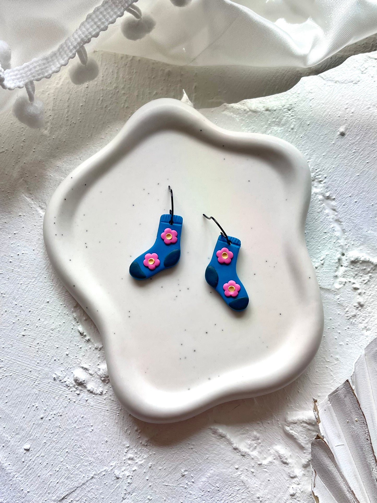 'Flower Socks' Dangle