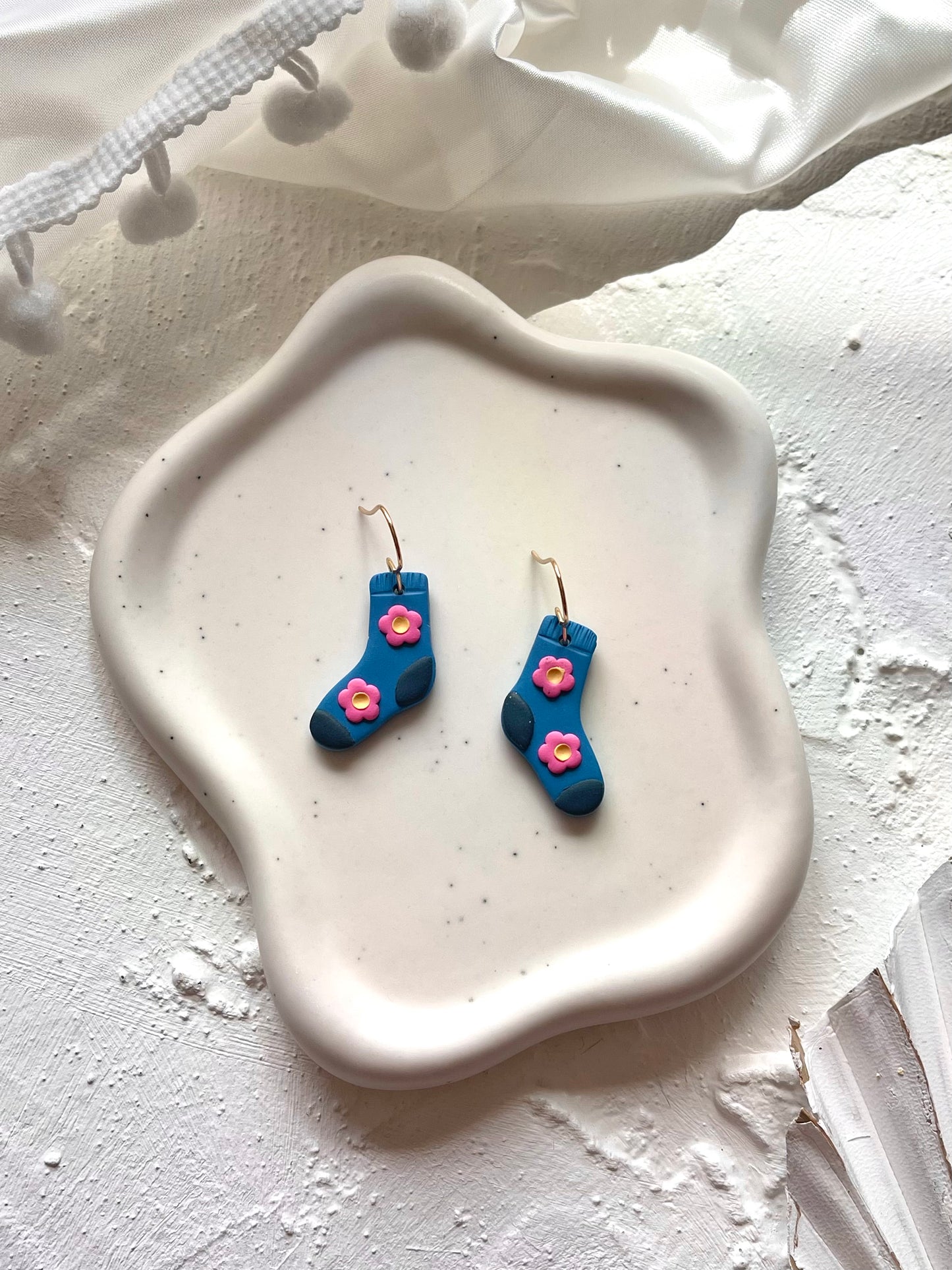 'Flower Socks' Dangle