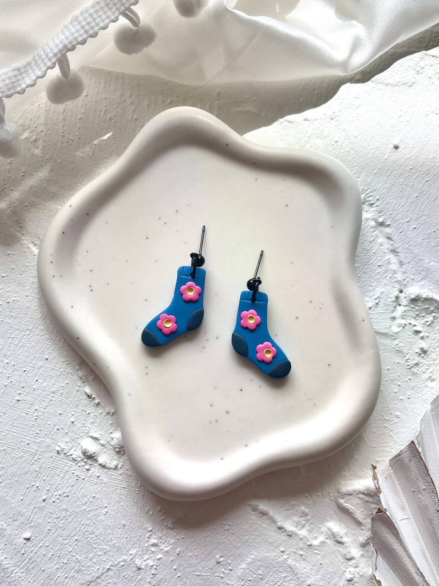 'Flower Socks' Dangle