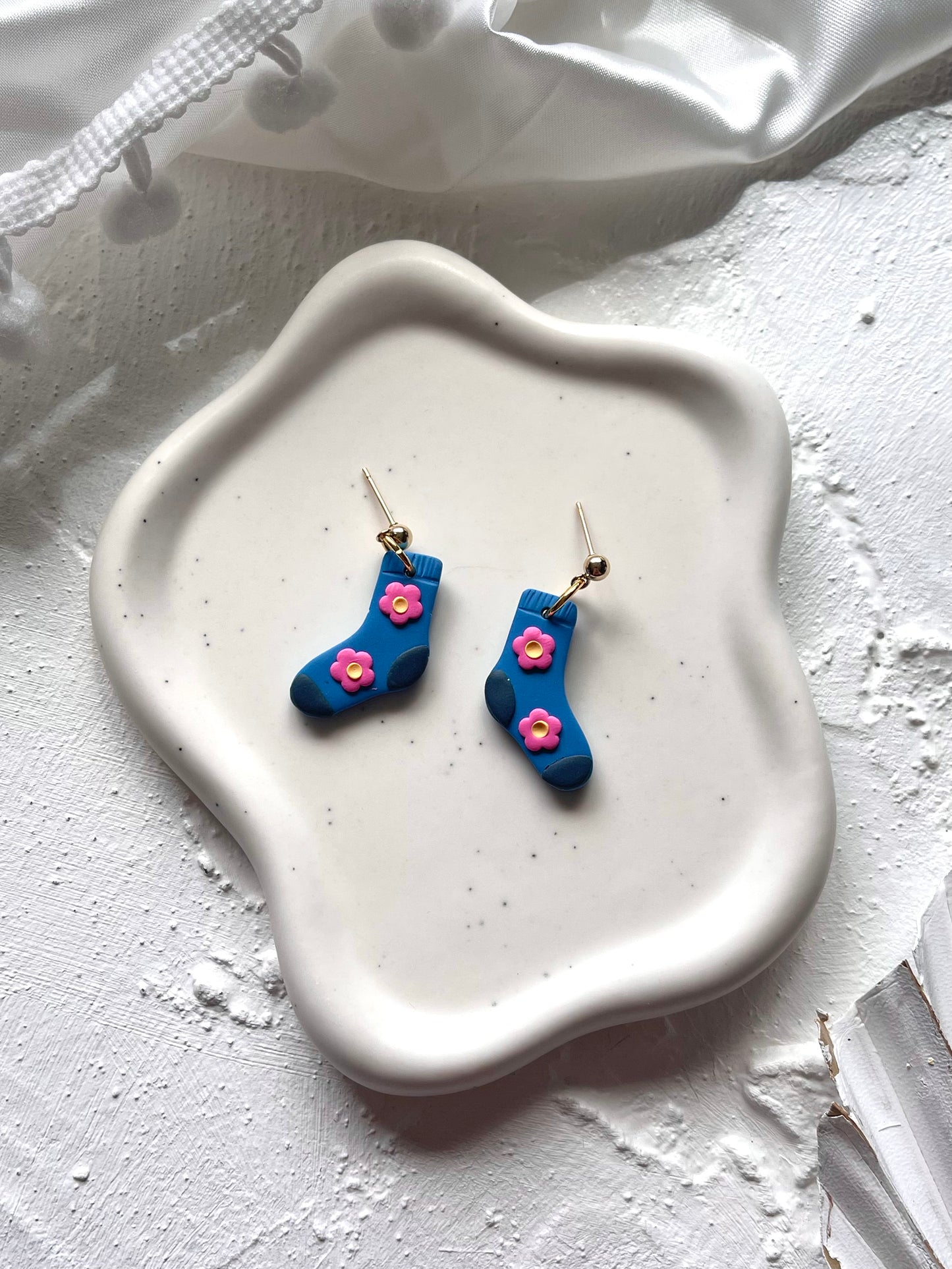 'Flower Socks' Dangle