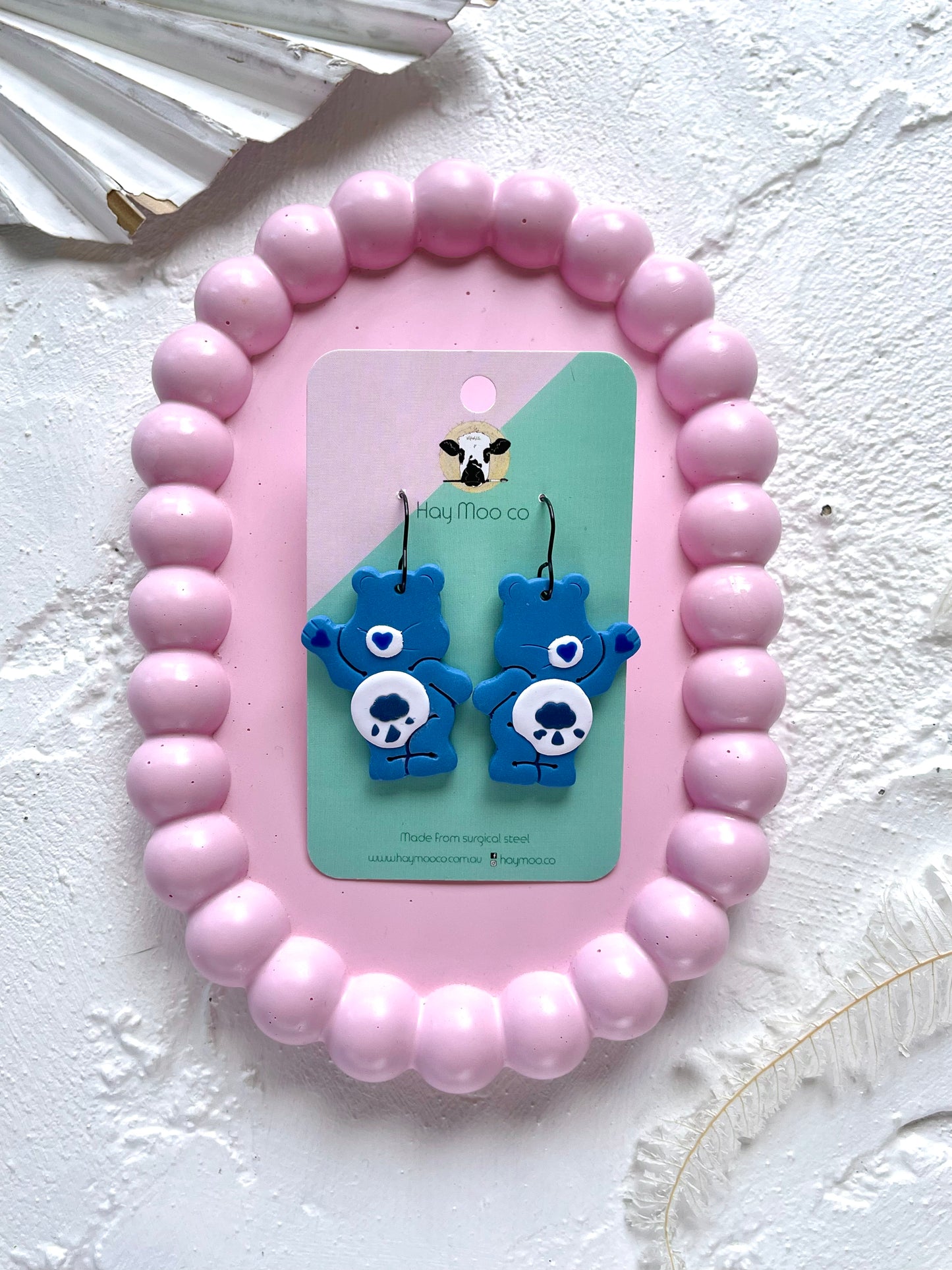 'Grumpy Bear' Dangle