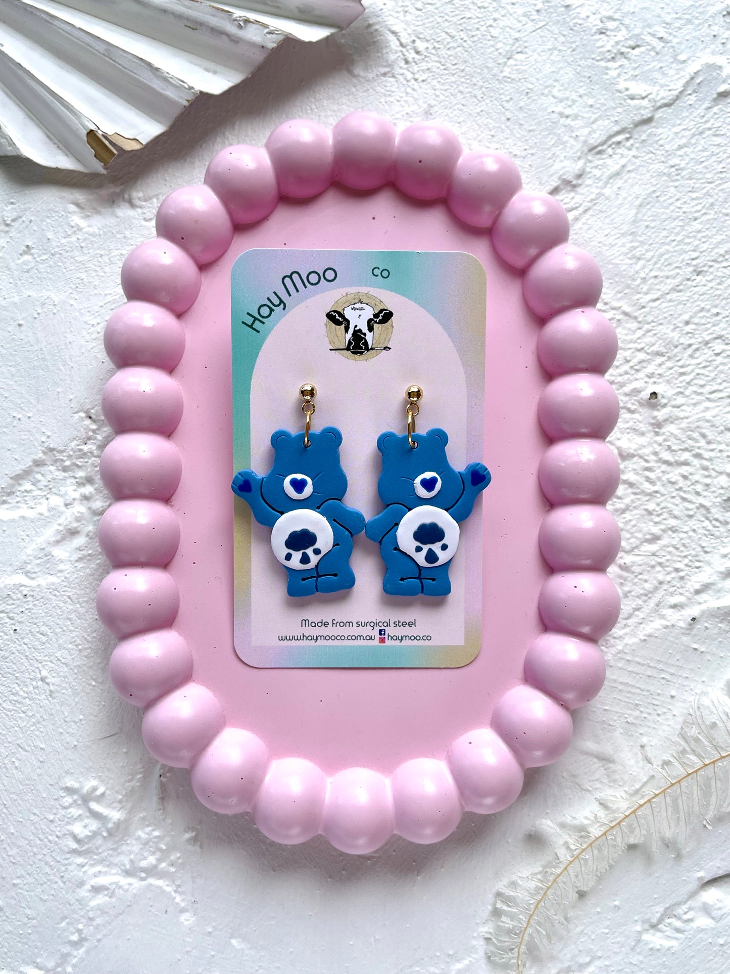 'Grumpy Bear' Dangle