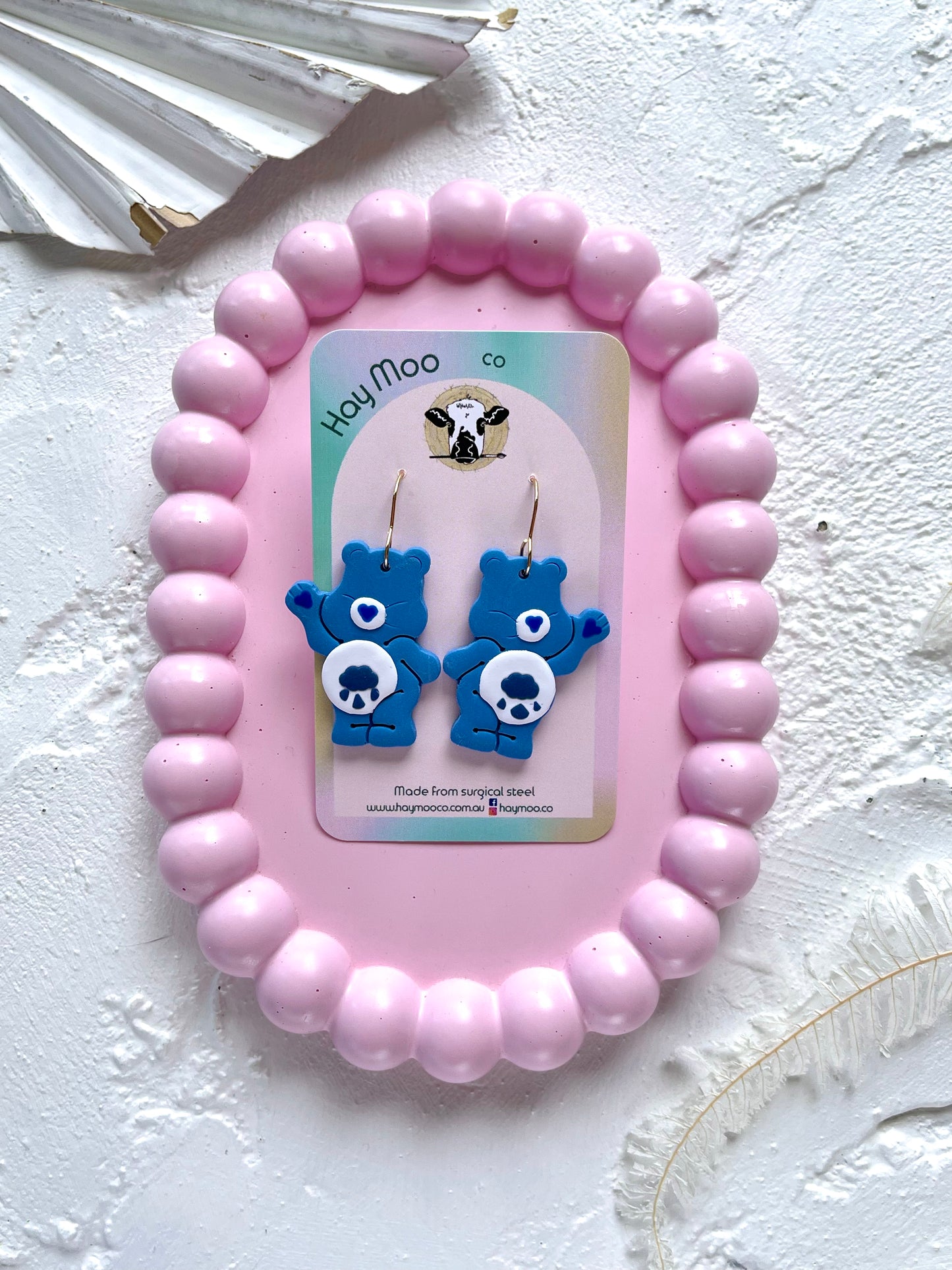 'Grumpy Bear' Dangle