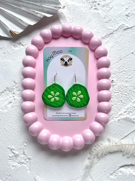 'Cucumber Slice' Dangle