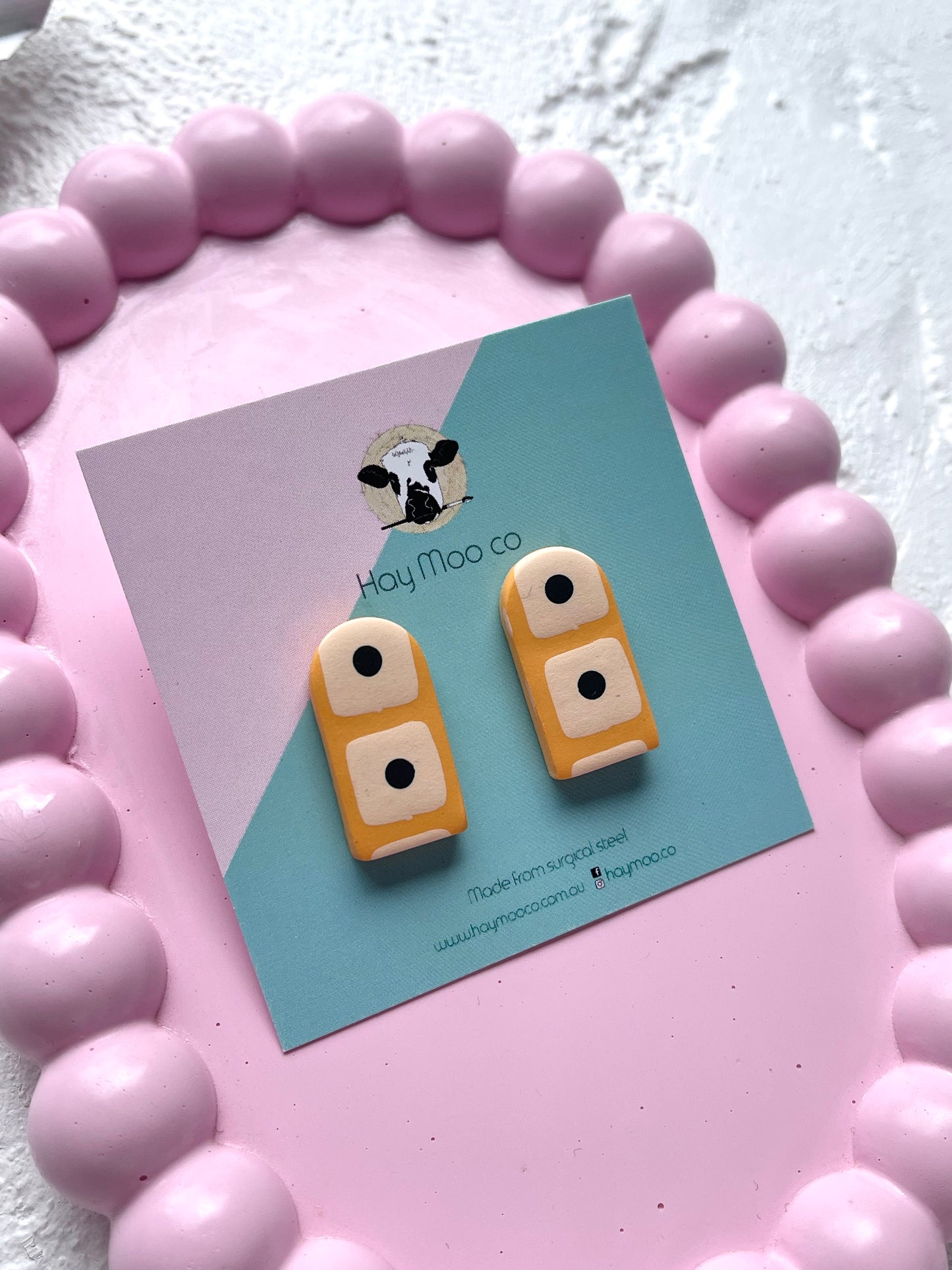 'Honey Pop' Arch Stud