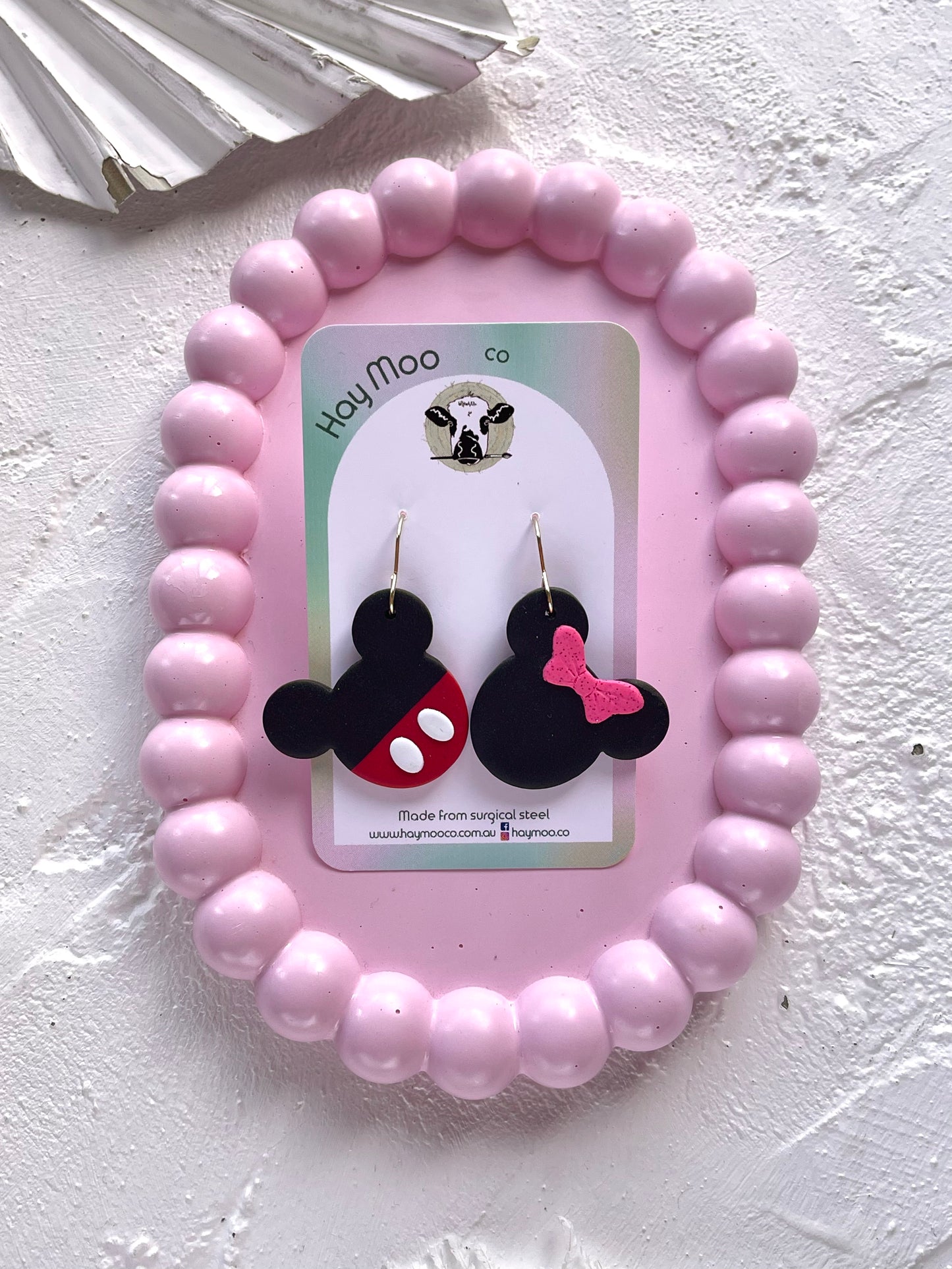 'Mickey & Minnie' Dangle
