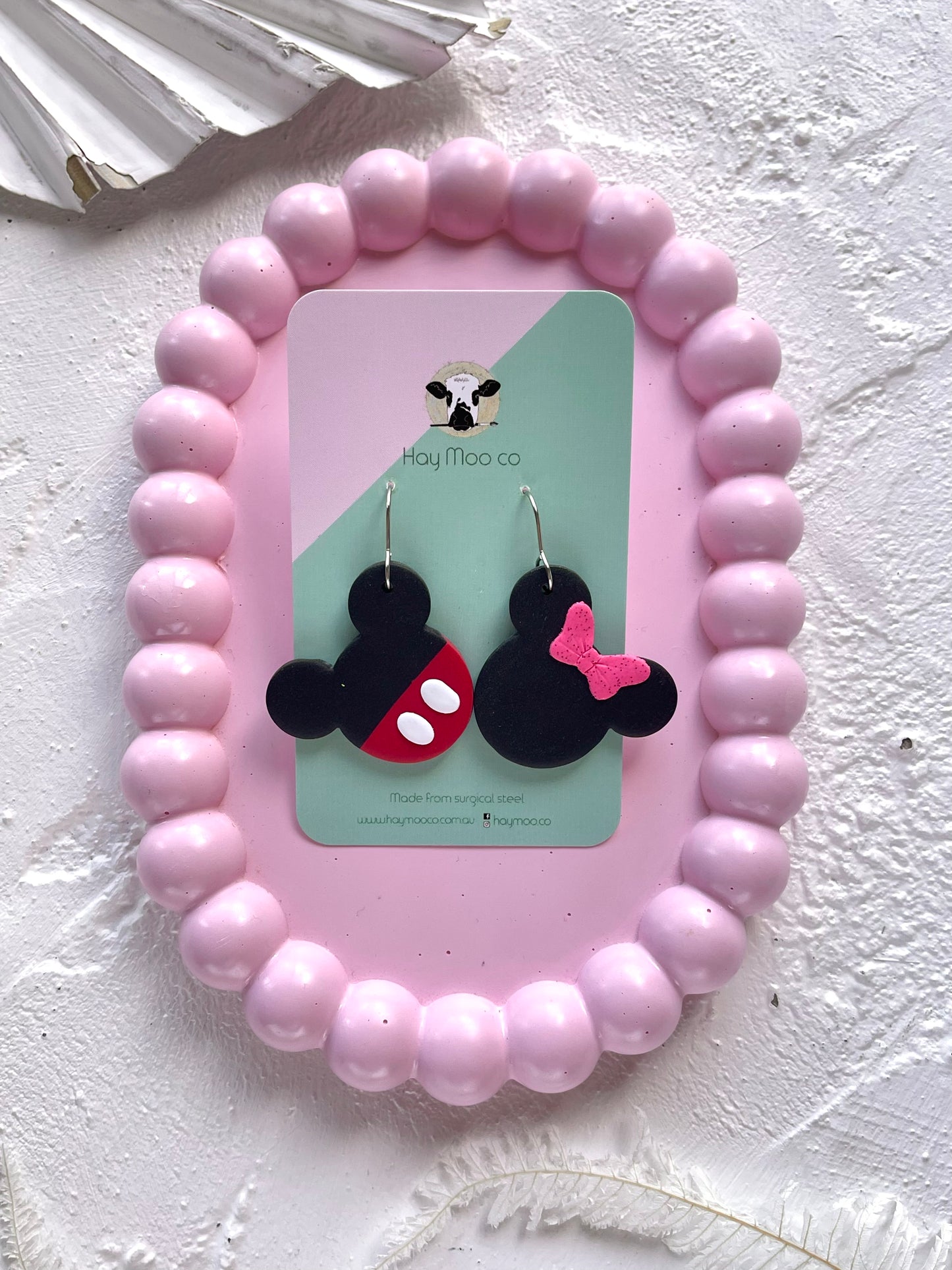 'Mickey & Minnie' Dangle