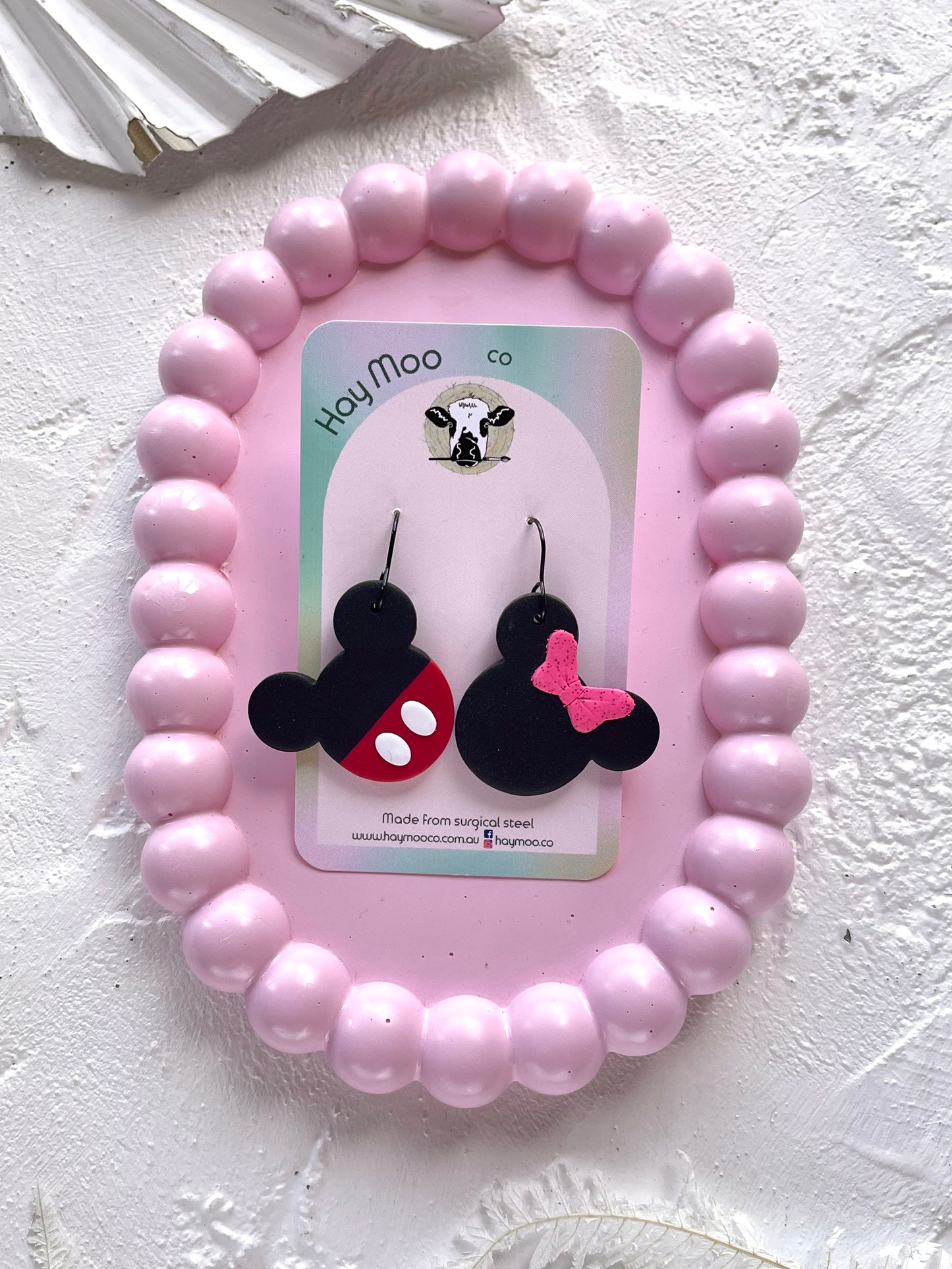 'Mickey & Minnie' Dangle