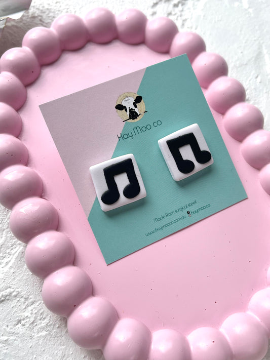 'Music Note' Stud