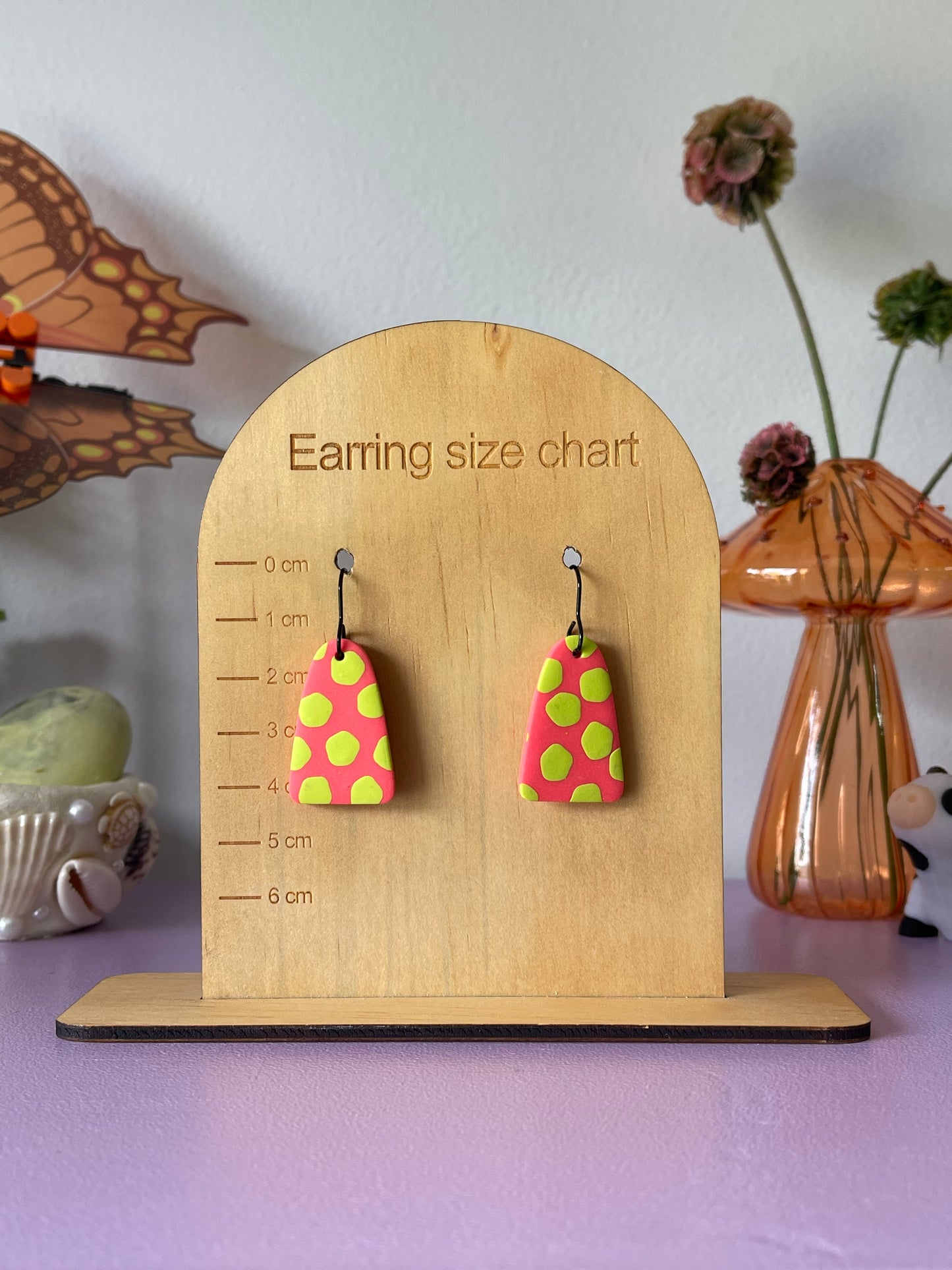 'Lime Burst' Arch Dangle