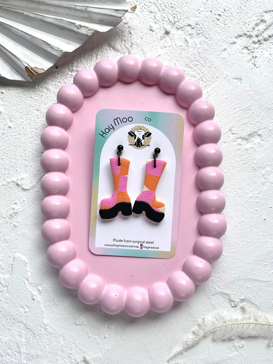 'Peach Glow' Boot Dangle