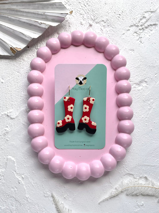 'Ivory Rose' Boot Dangle