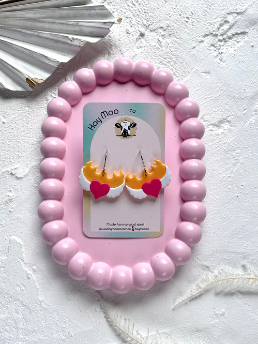 'Angel Flame' Dangle