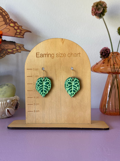 'Anthurium Leaf' Dangle