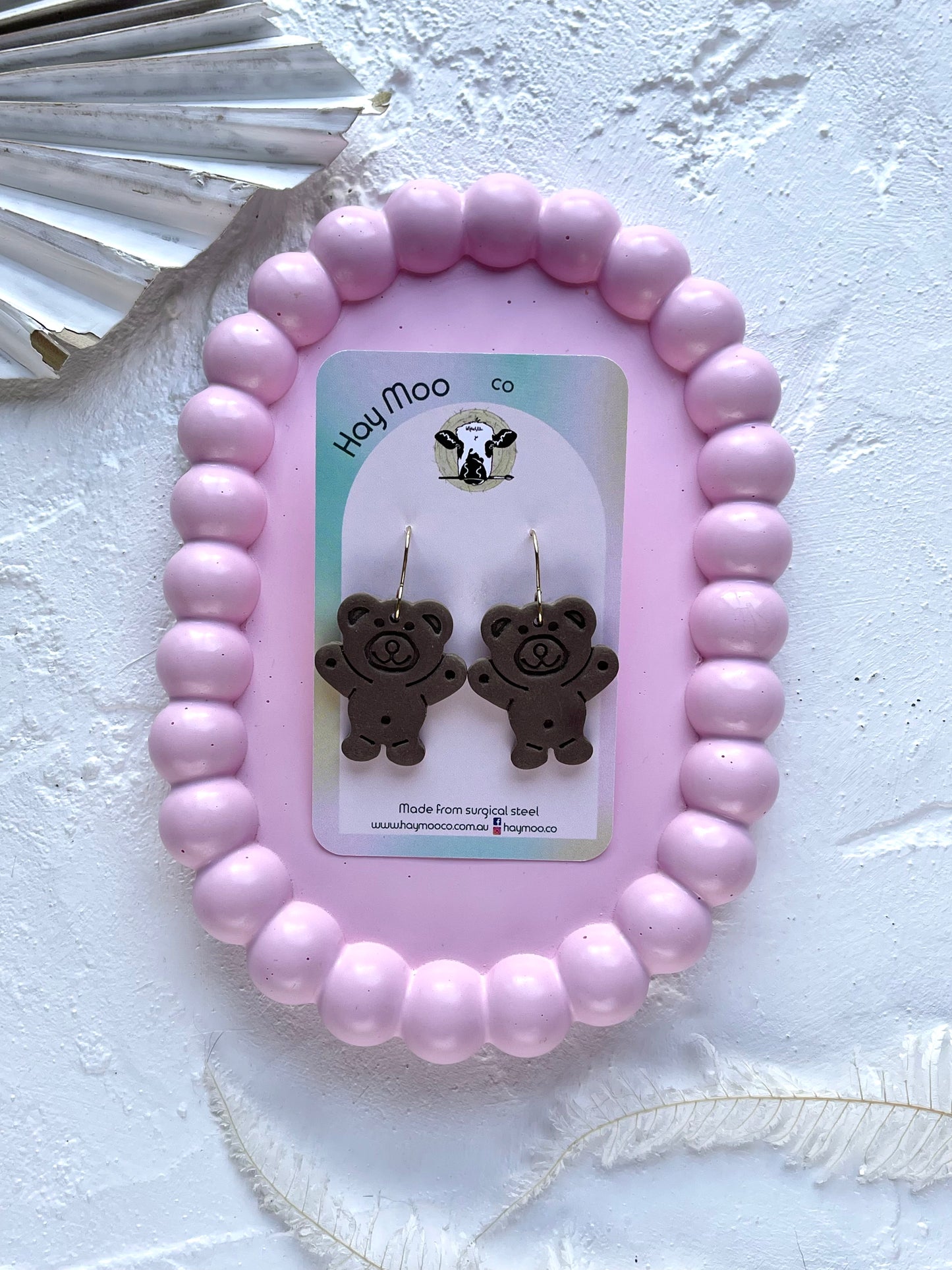 'Tiny Teddy' Chocolate Dangle