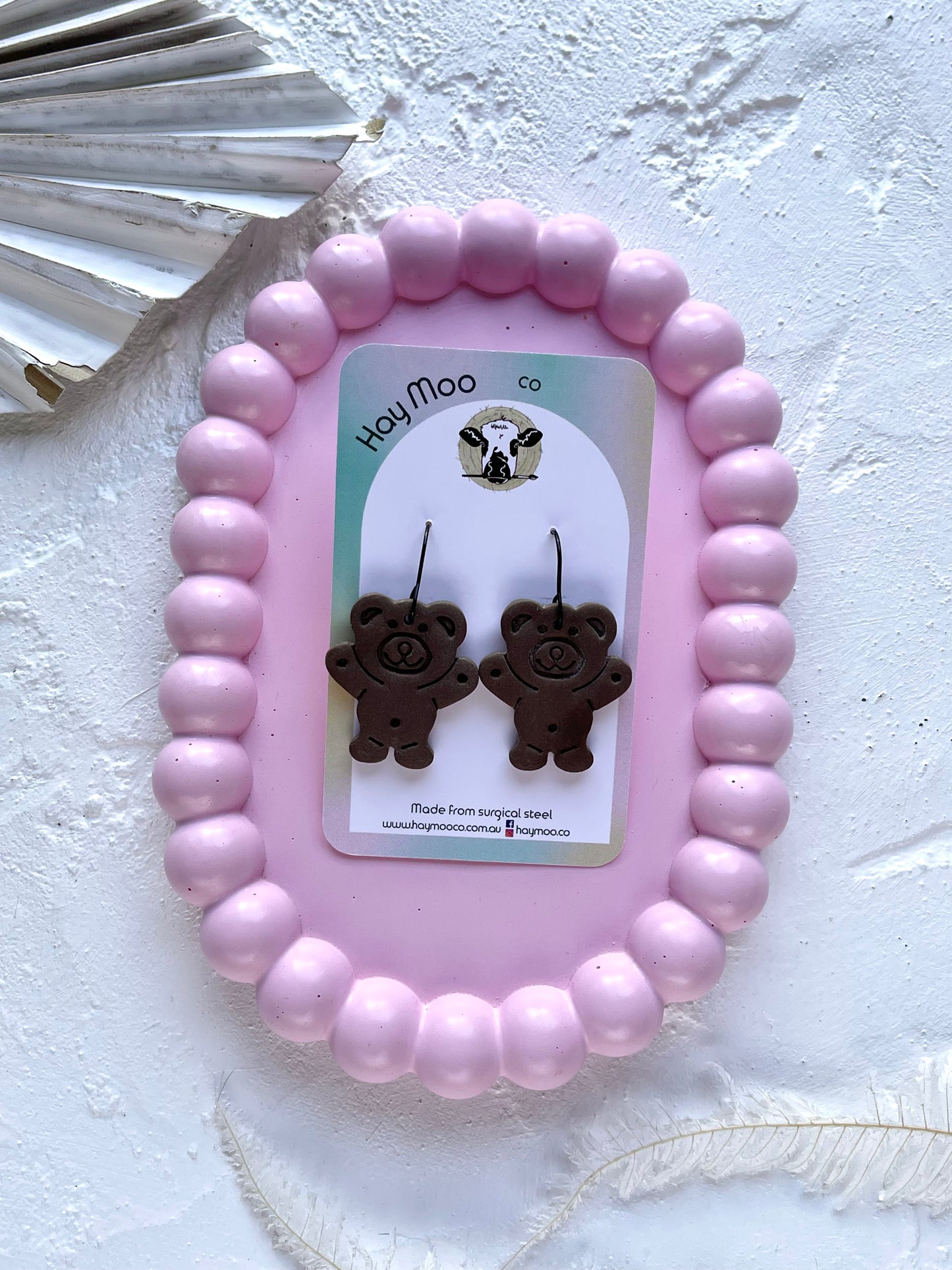 'Tiny Teddy' Chocolate Dangle