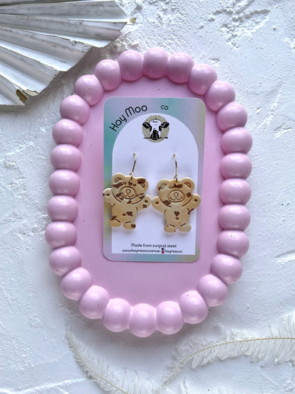 'Tiny Teddy' Choc Chip Dangle